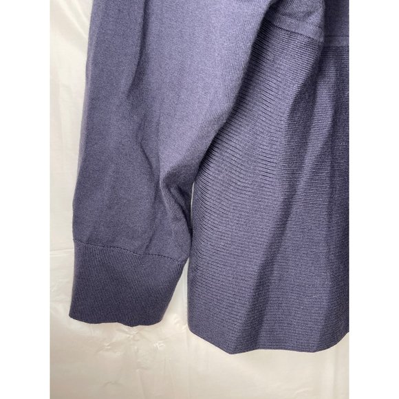 Women's Loft 3/4"sleeve sweater purple, XL New With Tags - Picture 8 of 11